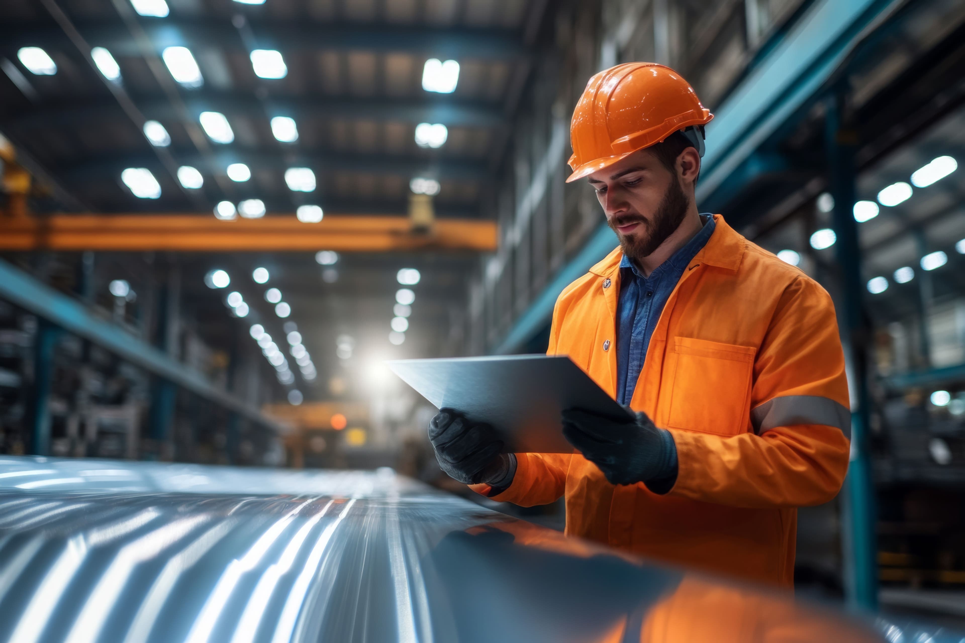 Hexagon Connected Worker for Sheet Metal Fabrication